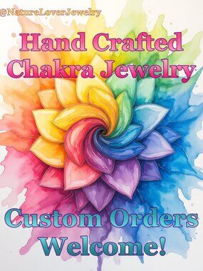 Custom Orders for Chakra Bracelets - Your Length + Style + Closures + Colors!